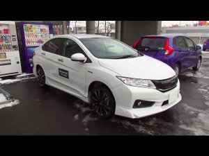2014 HONDA GRACE HYBRID EX MUGEN. Обзор Японского автомобиля с правым рулём. Интерьер и экстерьера.