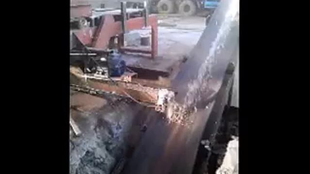 Цех стружки Работа линии строгания. смотреть онлайн