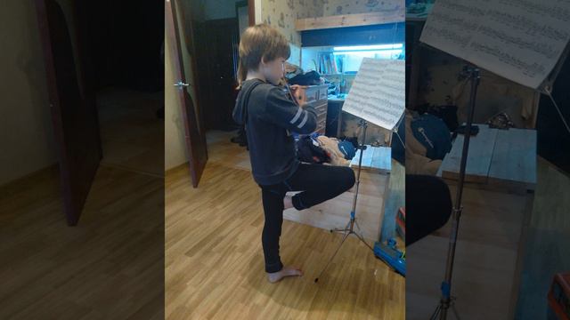 Л. Шпор. Концерт №2, часть 1 смотреть онлайн