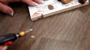 Ремонт скола ламината