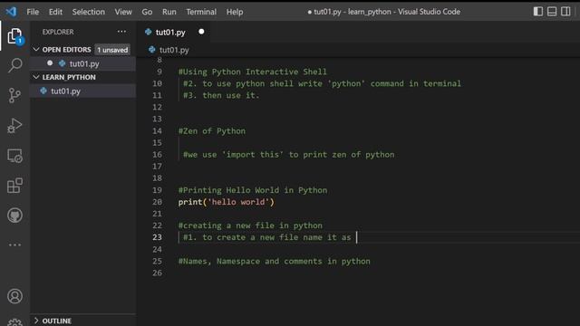 Python Beginning || CodingWithRam #python #pythontutorial #completepythontutorials