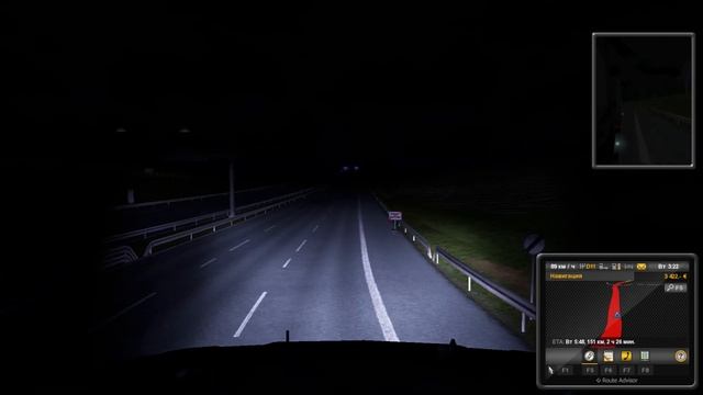 Euro Truck Simulator 2 for Mac OS X version 1.9.3s смотреть онлайн