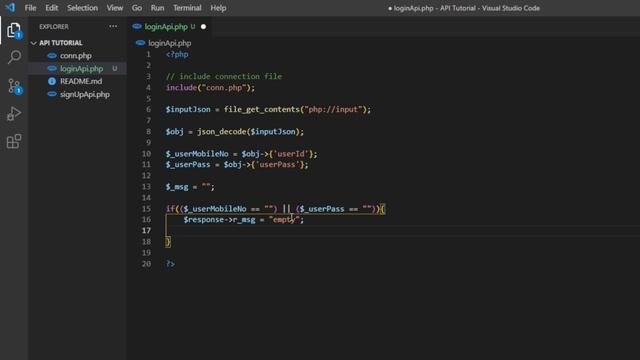 Login API Implementation | RESTFul API смотреть онлайн