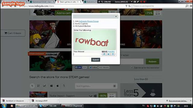 Как получить бесплатно ключи от STEAM смотреть онлайн