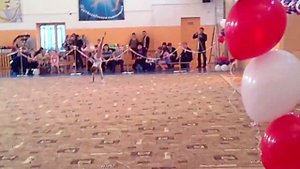 Художественная гимнастика упражнение мяч для 11лет