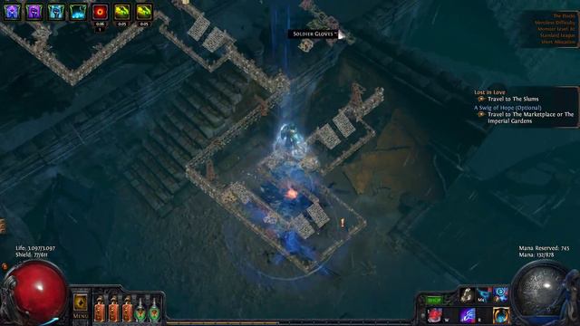 Path of Exile: Lightning Tendrils Herald of Thunder Vaal Storm Call