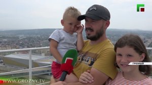 Туристы в Грозном