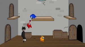 Among Us VS Cartoon Cat AMONG US ANIMATION