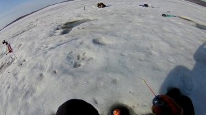 Зимняя рыбалка  Последний лед  Будьте осторожны