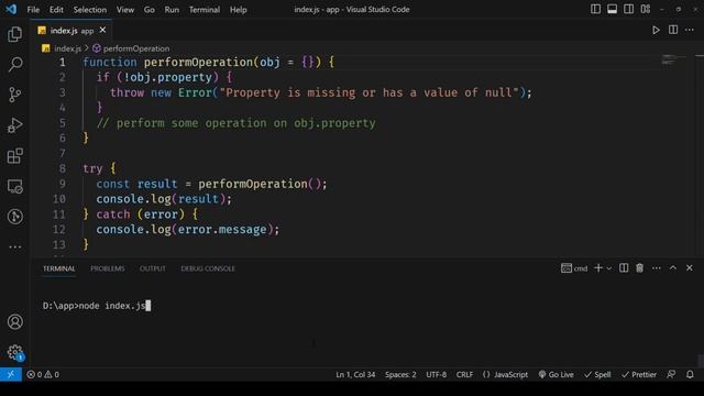 How to Write Clean Code:  Error Handling