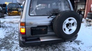Крутой Toyota Land Cruiser 80 с Японии в разбор во Владивостоке
