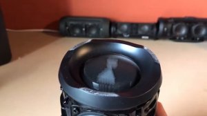 JBL PULSE 3 BASS TEST PARTIAL SLOW MOTION