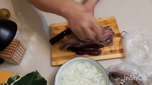 Луковый клопс с селёдкой смотреть онлайн