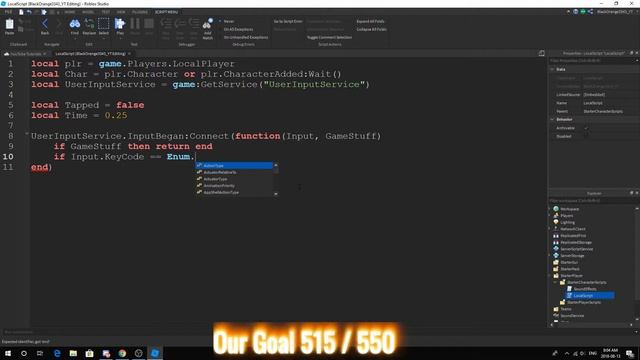 Roblox Scripting Tutorial | Dash Script