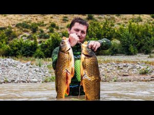 Лазурные берега на ЧИРКЕЙСКОМ ВОДОХРАНИЛИЩЕ -  Подводная охота на крупных сазанов | SPEARFISHING