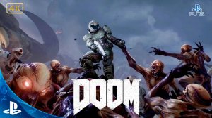 DOOM (2016).Прохождение.Царство Титана.4К.Sony PlayStation 5.PS5.🎮