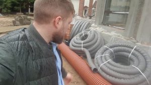 Дренаж на участке. Используем колодец диаметром 315. Часть №9