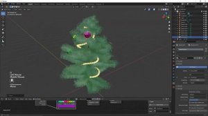 Создание рождественской ёлки в Blender