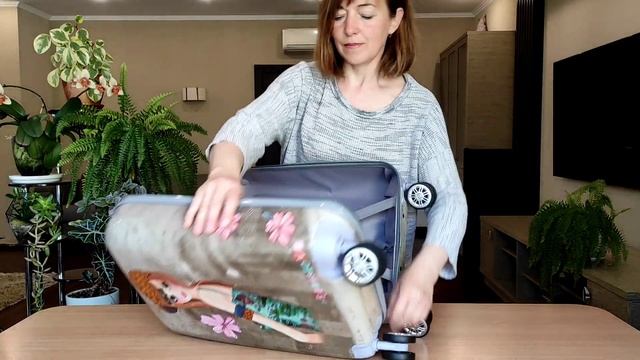 Чемодан из ABS пластика Polar РА053 (20") смотреть онлайн