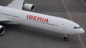 Airbus A340-600 Iberia @ Trieste Airport