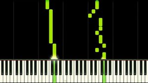 CAT NOIR TRANSFORMATION SONG - EASY Piano Tutorial