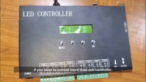 H807SA Controller Features lntroduction Video#ARTNET DMX SPI controller