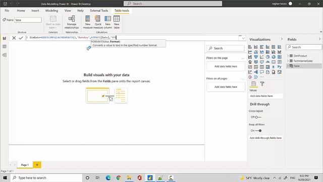 Create a DateKey YYYYMMDD format using DAX Format Function Power BI смотреть онлайн