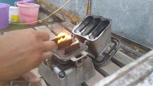 керосинка трёхфитильная