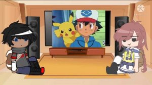 Goh And Chloe React To Ash || Gacha Club || Pokemon Journeys || Sheeka Shanti