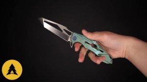 Складной нож Rike Knife M1 сталь S35VN, рукоять Ti