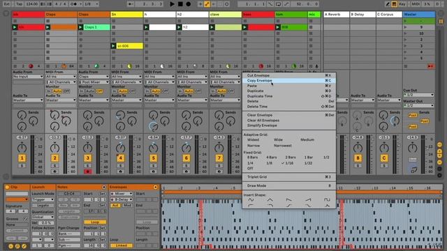Переход от MIDI к AUDIO клипам в Ableton Live смотреть онлайн