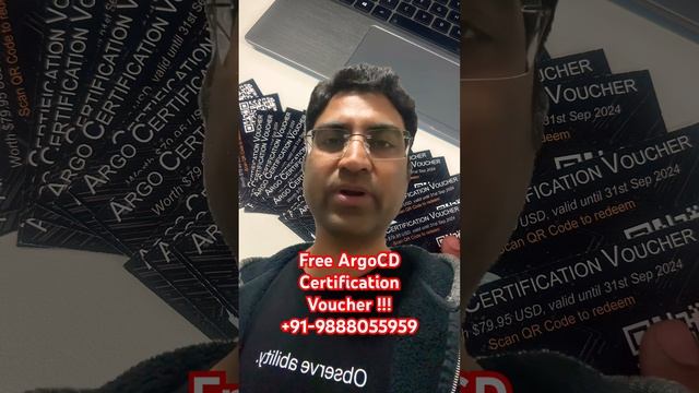 Free ArgoCD certification voucher giveaway. #cloud #devops #kubernetes #argocd смотреть онлайн