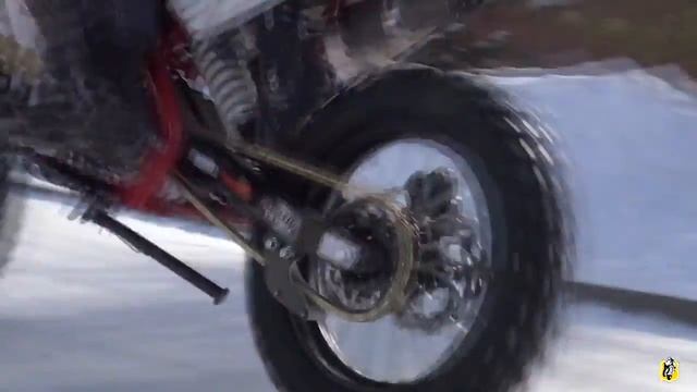 Зимние покатушки на питбайке Kayo YX140E. Часть 2 | Pitbike winter ride. Part 2 смотреть онлайн