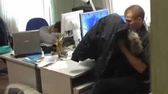 Бухие коллеги. Корпоратив по поводу дня рождения.