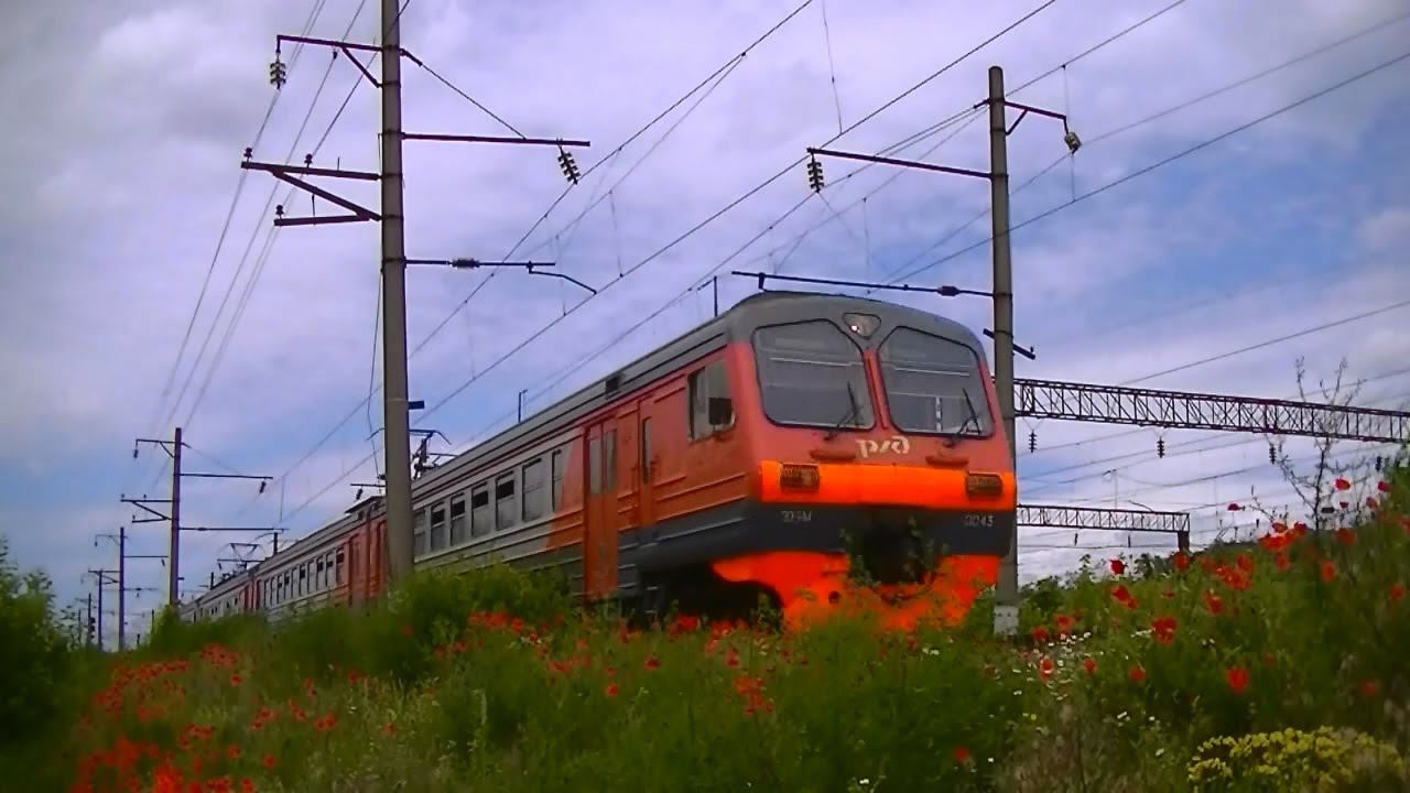 РЖД ЭД9М-0043 Краснодар-1 - Кавказская - Армавир-1 смотреть онлайн