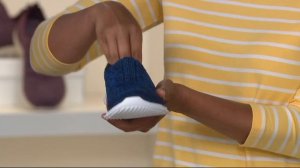 Skechers Flat Knit Slip-On Sneakers - Stunner on QVC