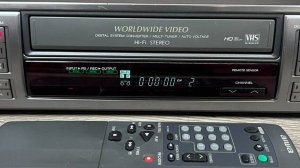 Видеомагнитофон Aiwa MX100 - NTSC-PAL HV-MX100U-1990-1992-год-Малайзия