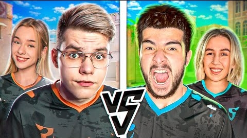 МАТЧ-РЕВАНШ😘 ДЖЕНТ и ЕВЖЕНИЯ vs. НАВИ ТРЕНЕР и ЗАРА – БИТВА ПАР В STANDOFF 2
