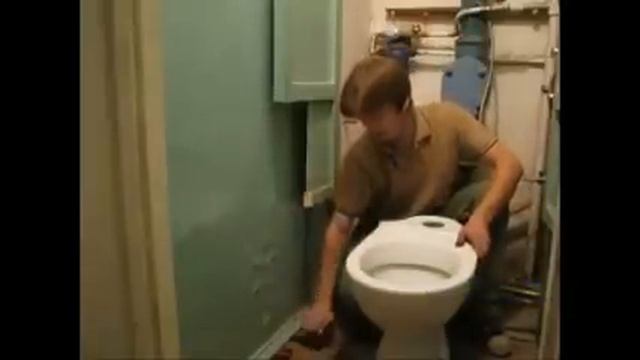 Установка унитаза своими руками смотреть онлайн