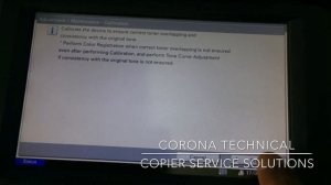 Color calibration procedure your Kyocera TasKalfa 3050ci/3501i/250ci/5550ci