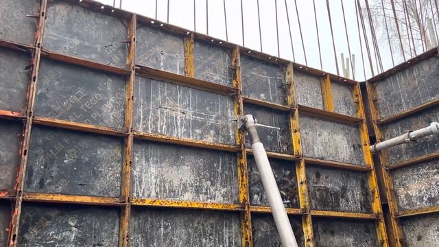 ИДЕАЛЬНЫЕ стены из бетона/ монолитный частный дом /обзор /монолитные стены из бетона своими руками
