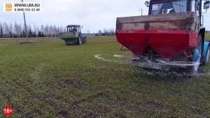 Навесной разбрасыватель удобрений МХ-950 – обзор и отзыв агронома