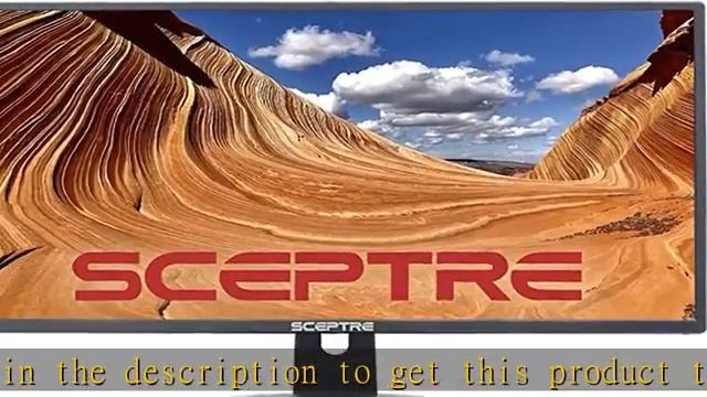 Sceptre 24" Professional Thin 75Hz 1080p LED Monitor 2x HDMI VGA Build-in Speakers, Machine Black ( смотреть онлайн