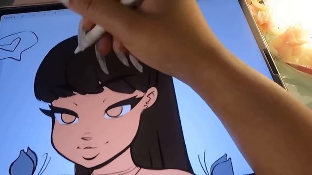 Draw with Me on iPad Pro 12.9 Procreate✏️✨| HAPPY NEW YEAR! 2021 смотреть онлайн