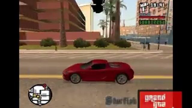 GTA:SA : Porsche Carrera GT car (Mod) (Link Included). смотреть онлайн