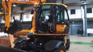 JCB HYDRADIG 110W — обзор уникального колёсного экскаватора