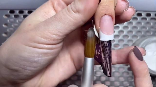 МК « Френч моделирование. Квадрат. Акрил» смотреть онлайн