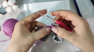 Вяжем подарок маме на 8 марта / Прихватка крючком