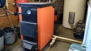 Как топлю котел