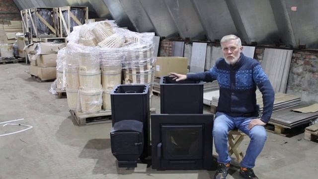 Банная печь Варвара, она же "Поленица" она же "Мини" - длинная ко..., простите - удлиненная топка. смотреть онлайн